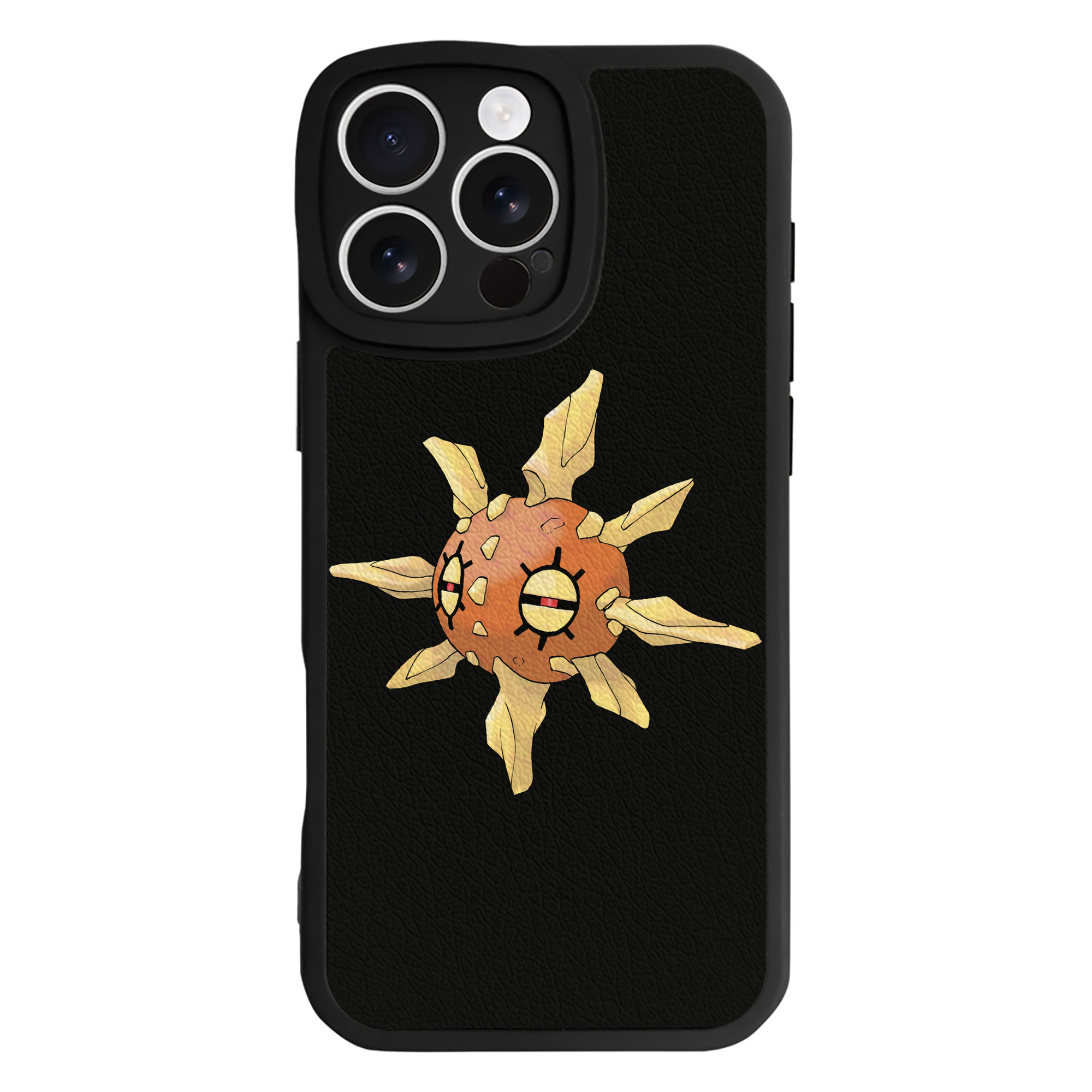 （画像用） ポケットモンスター Pokémon 【iPhone 16シリーズ対応】シリコンスマホケース（レザー調） 材質：シリコン